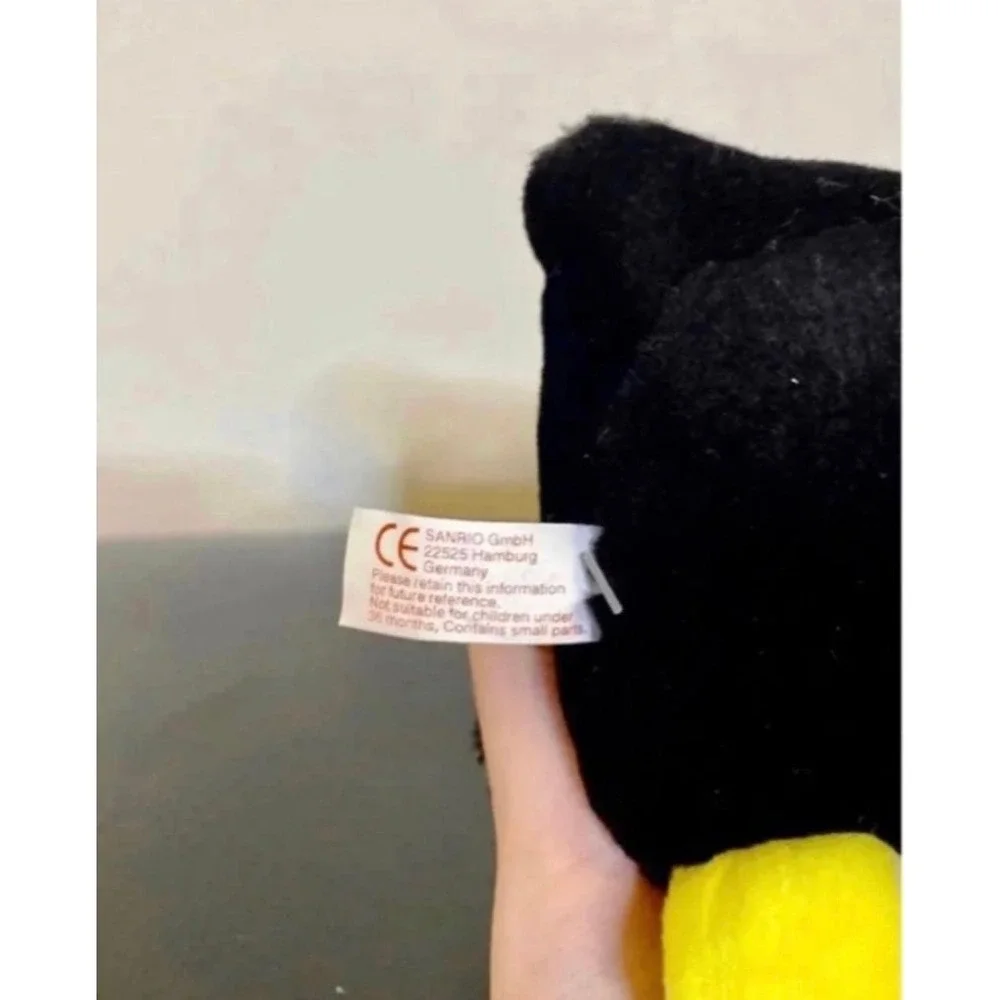 Retro 2000 Sanrio Badtz-Maru Penguin Christmas Plush Stuffed Animal‎